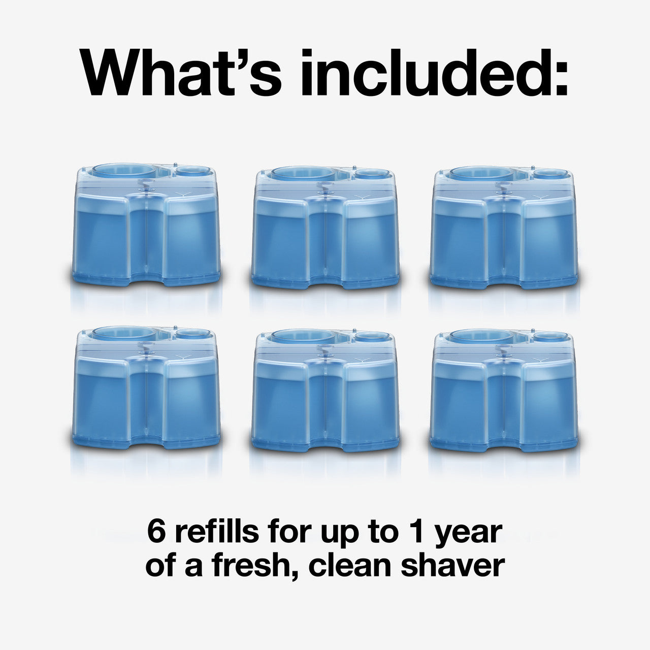 Braun 3in1 ShaveCare refill cartridge 6 Pack