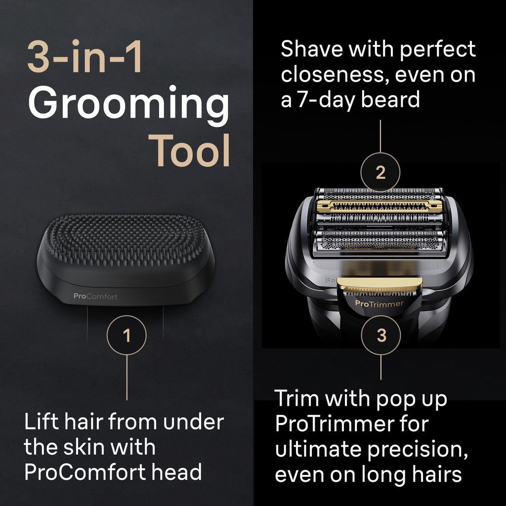 Series 9 PRO+ Electric Shaver with  6-in-1 SmartCare Center ProComfort Head 9597cc