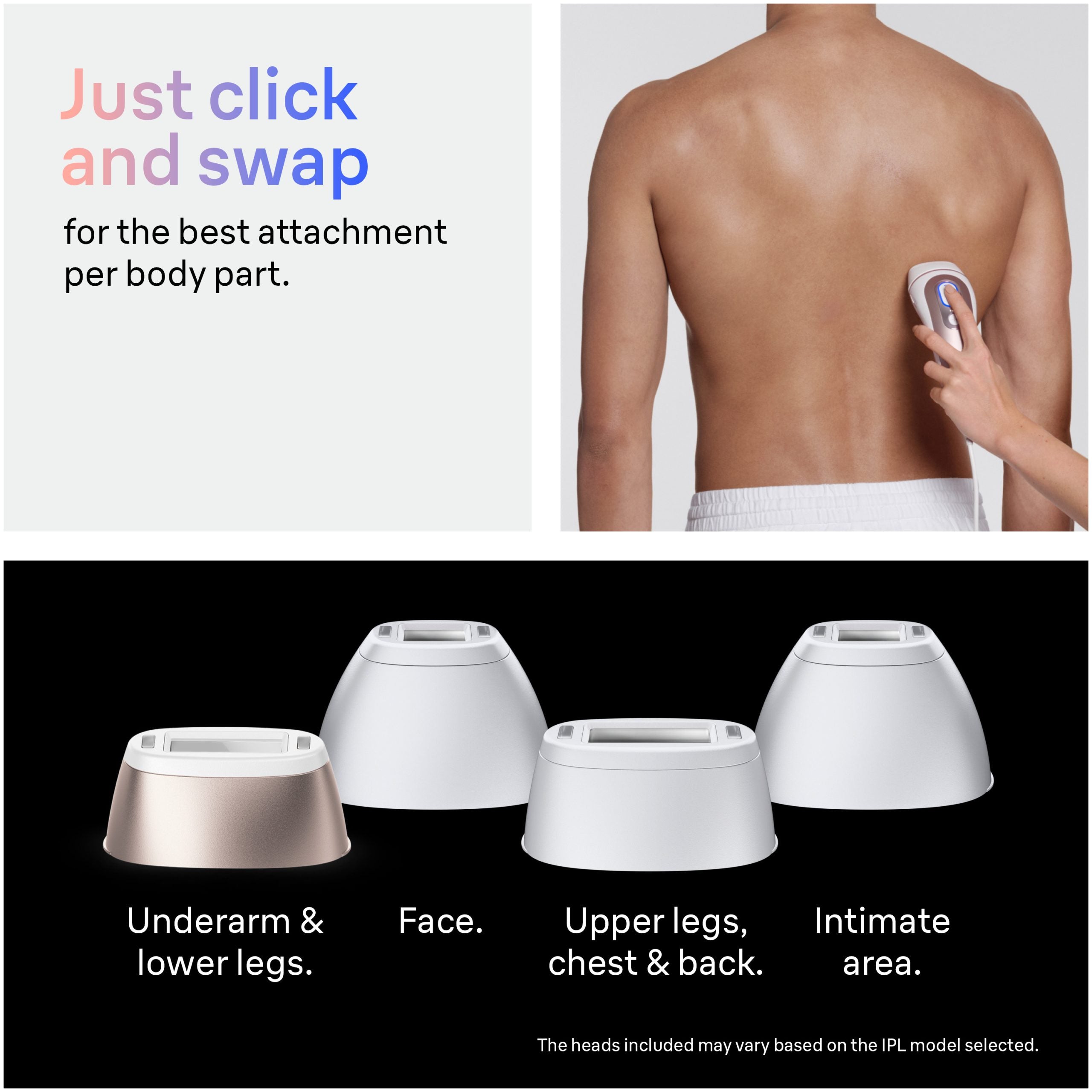 Braun Skin i·expert Smart IPL: At Home Alternative to Laser Hair Removal with 4 Caps and Vanity Case PL7387