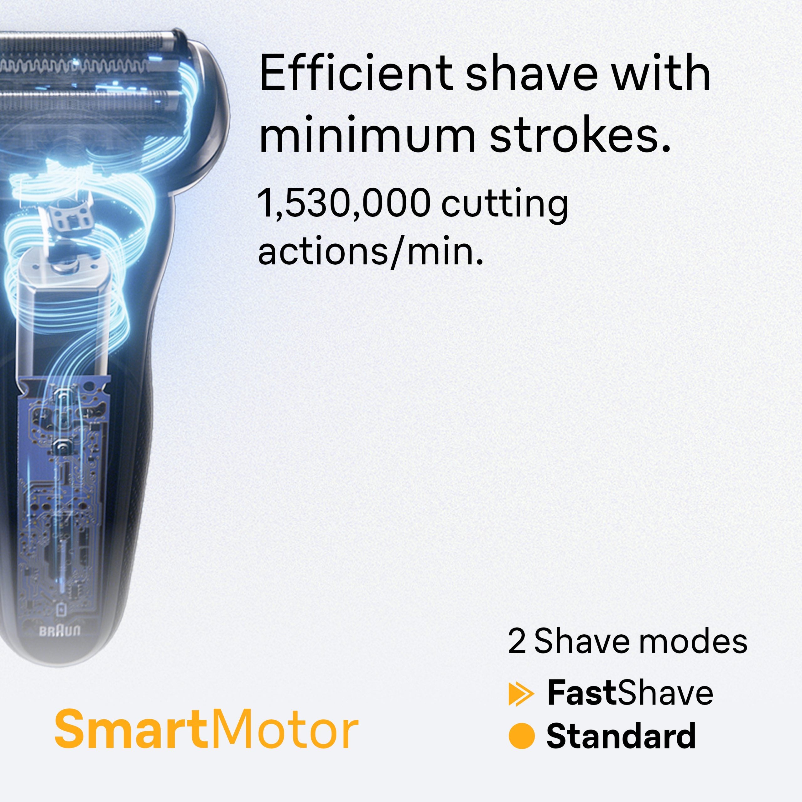 Braun Electric Razor for Men Series 5 Electric Shaver Precision Trimmer and 4-in-1 Clean & Charge Center S5 5160cc